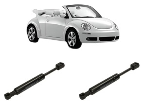 Set 2 amortizoare portbagaj haion Volkswagen NEW BEETLE Convertible (1Y7) din 2002-2010, 2 bucati, KROSNO, 4 stickere auto Volkswagen - Img 2