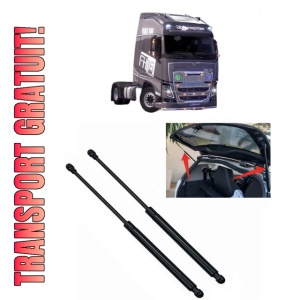 Set 2 amortizoare portbagaj haion VOLVO FH16 II din 2012-2012, 2 bucati, KROSNO, 4 stickere auto VOLVO