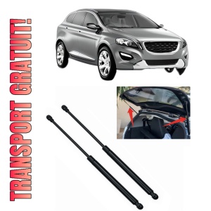 Set 2 amortizoare portbagaj haion VOLVO XC60 I VAN (156) din 2013-2017, 2 bucati, MAGNUM TECHNOLOGY, 4 stickere auto VOLVO