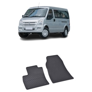 Set 2 covorase Ford Tourneo Courier 2Locuri 2023-prezent, din cauciuc 100%, compatibile cu autoturismul FORD Tourneo v1914
