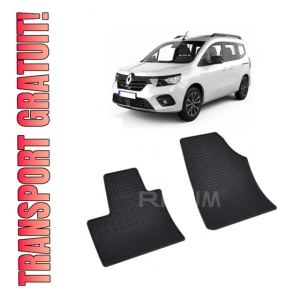 Set 2 covorase Mercedes Citan 2M 2022-prezent, din cauciuc 100%, compatibile cu autoturismul MERCEDES Citan