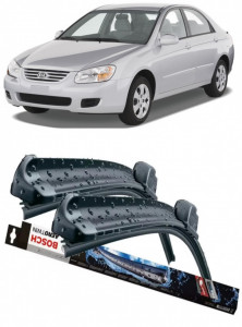 Set 2 stergatoare parbriz Bosch Aerotwin 600/475mm compatibile cu Kia CERATO I Hatchback (LD) (2004-2009) Bosch accesorii pentru autoturismul tau - masina v212509