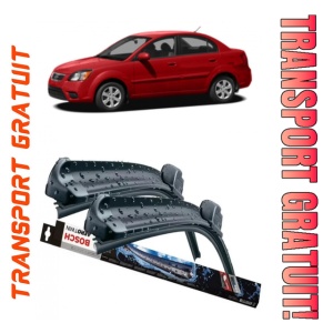 Set 2 stergatoare parbriz Bosch Aerotwin 600/475mm compatibile cu Kia RIO II (JB) (2005-2011) Bosch