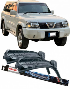 Set 2 stergatoare parbriz Bosch Aerotwin 600/475mm compatibile cu Nissan PATROL GR V Platform/Chassis (Y61) (2007) Bosch accesorii pentru autoturismul tau - masina v212704