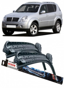 Set 2 stergatoare parbriz Bosch Aerotwin 600/475mm compatibile cu Ssangyong REXTON / REXTON II VAN (2011-2013) Bosch accesorii pentru autoturismul tau - masina v213373
