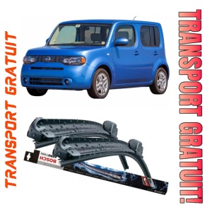 Set 2 stergatoare parbriz Bosch Aerotwin 600/475mm compatibile cu Nissan CUBE (Z12) (2009) Bosch