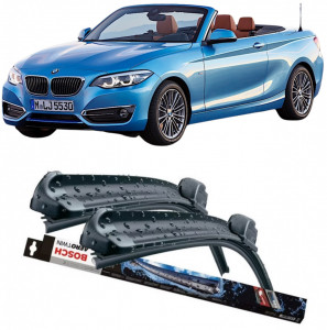 Set 2 stergatoare parbriz Bosch Aerotwin pentru BMW 2 (F 23) Cabrio (11.14 -) Bosch accesorii pentru autoturismul tau - masina v216747