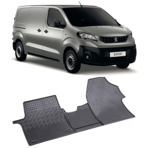 Set 3 covorase Peugeot E-Expert 2/3M 2020-prezent, din cauciuc 100%, compatibile cu autoturismul PEUGEOT e-Expert v6239