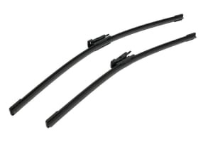 Set 3 stergatoare BMW Seria 1 (F20) din 2011-2019, pentru parbriz si luneta fata si spate auto, Bosch Twin-Aerotwin, din cauciuc siliconat rezistent, 4 Stickere Auto BMW - Img 3