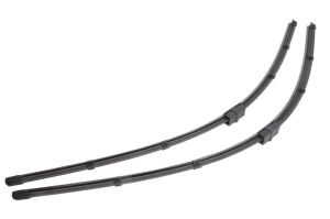 Set 3 stergatoare CITROEN C4 PICASSO I MPV (UD_) din 2006 - 2013, pentru parbriz si luneta fata si spate auto, Valeo Silencio, din cauciuc siliconat rezistent, 4 Stickere Auto CITROEN v13861