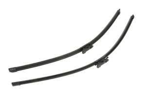 Set 3 stergatoare MERCEDES-BENZ VIANO (W639) din 2003 - 2007, pentru parbriz si luneta fata si spate auto, Bosch Twin, din cauciuc siliconat rezistent, 4 Stickere Auto MERCEDES-BENZ v10322