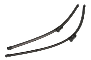 Set 3 stergatoare OPEL ASTRA K (B16) din 2015 - 2022, pentru parbriz si luneta fata si spate auto, Valeo Silencio, din cauciuc siliconat rezistent, 4 Stickere Auto OPEL v12026