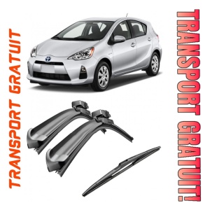 Set 3 stergatoare parbriz si luneta AR141S (650mm x 400mm) pentru Toyota Prius (09.03 -) Bosch