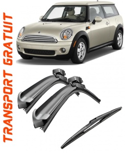 Set 3 stergatoare parbriz si luneta AR450S (450mm x 450mm) pentru MINI Mini (R 55) Clubman (11.07-03.12) Bosch accesorii pentru autoturismul tau - masina v217610