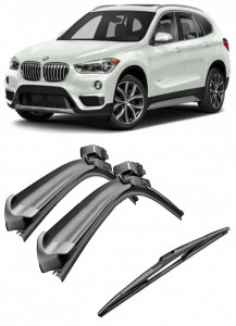 Set 3 stergatoare parbriz si luneta Bosch Aerotwin pentru BMW X 1 (F 48) (10.15 -) Bosch accesorii pentru autoturismul tau - masina v219014