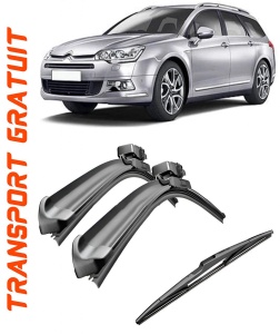 Set 3 stergatoare parbriz si luneta Bosch Aerotwin pentru Citroen C5 (X3) Break (10.04 - 09.07) Bosch accesorii pentru autoturismul tau - masina v218922