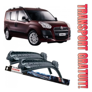 Set 3 stergatoare parbriz si luneta Bosch Aerotwin pentru Fiat Doblo Cargo '10 (263) (02.10 -) Bosch