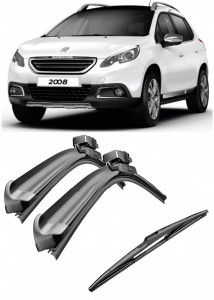 Set 3 stergatoare parbriz si luneta Bosch Aerotwin pentru Peugeot 2008 (A94) (03.13 -) Bosch accesorii pentru autoturismul tau - masina v219151