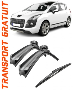 Set 3 stergatoare parbriz si luneta Bosch Aerotwin pentru Peugeot 3008 (T8) (05.09 -) Bosch accesorii pentru autoturismul tau - masina v219201