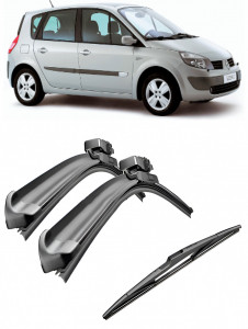 Set 3 stergatoare parbriz si luneta Bosch Aerotwin pentru Renault Scenic II (JM) (12.04 - 04.09) Bosch accesorii pentru autoturismul tau - masina v219976