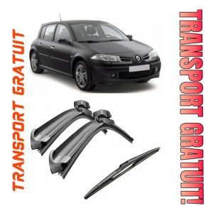 Set 3 stergatoare parbriz si luneta Bosch Aerotwin pentru Renault Megane II Hatchback / Megane II (BM./CM./GM./ SM.) Hatchback (02.06 - 10.08) Bosch
