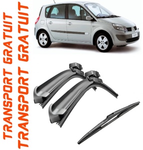 Set 3 stergatoare parbriz si luneta Bosch Aerotwin pentru Renault Scenic II (JM) (12.04 - 04.09) Bosch accesorii pentru autoturismul tau - masina v219975
