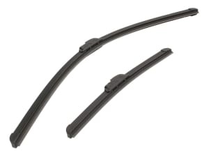 Set 3 stergatoare TOYOTA AURIS (_E18_) din 2012-2018, pentru parbriz si luneta fata si spate auto, Bosch Twin-Aerotwin Retrofit, din cauciuc siliconat rezistent, 4 Stickere Auto TOYOTA - Img 3