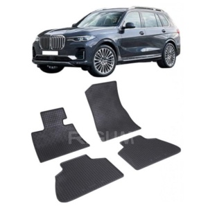 Set 4 covorase Bmw Seria X7 2022-prezent, din cauciuc 100%, compatibile cu autoturismul BMW Seria X7 v930