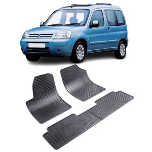Set 4 covorase Citroen Berlingo 5M 1999-2007, din cauciuc 100%, compatibile cu autoturismul CITROEN Berlingo v481