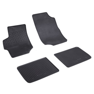 Set 4 covorase Citroen C-Elysee 2012-prezent, din cauciuc 100%, compatibile cu autoturismul CITROEN C-Elysee v839