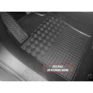 Set 4 covorase Fiat 500X 2015-prezent, din cauciuc 100%, compatibile cu autoturismul FIAT 500X v2351