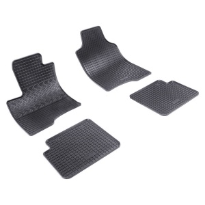 Set 4 covorase Fiat Panda 2012-prezent, din cauciuc 100%, compatibile cu autoturismul FIAT Panda v1433