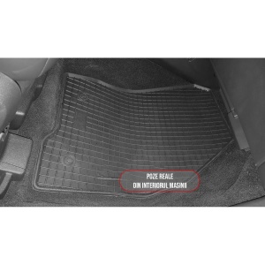 Set 4 covorase Ford S-Max 2015-prezent, din cauciuc 100%, compatibile cu autoturismul FORD S-Max v1893