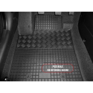 Set 4 covorase Hyundai I10 2013-2019, din cauciuc 100%, compatibile cu autoturismul HYUNDAI i10 v2686