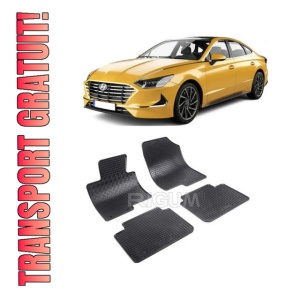 Set 4 covorase Hyundai Sonata 2011-2014, din cauciuc 100%, compatibile cu autoturismul HYUNDAI Sonata