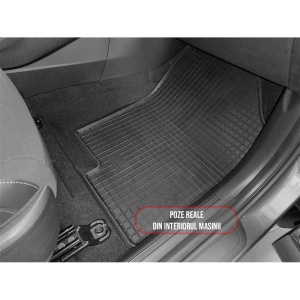 Set 4 covorase Kia Sportage 2022-prezent, din cauciuc 100%, compatibile cu autoturismul KIA Sportage v1929