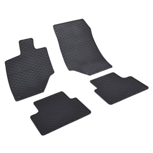 Set 4 covorase Peugeot 5008 Hybrid 2024-prezent, din cauciuc 100%, compatibile cu autoturismul PEUGEOT 5008 v2761