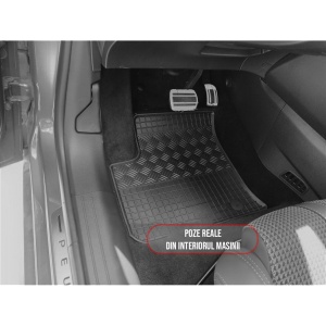 Set 4 covorase Peugeot E-2008 2020-prezent, din cauciuc 100%, compatibile cu autoturismul PEUGEOT e-2008 v4831