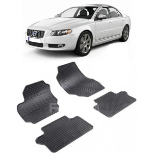 Set 4 covorase Volvo V70 2008-2016, din cauciuc 100%, compatibile cu autoturismul VOLVO V70 v4480