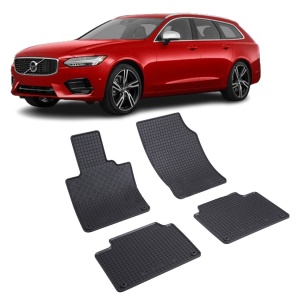 Set 4 covorase Volvo V90 2016-prezent, din cauciuc 100%, compatibile cu autoturismul VOLVO V90 v5615