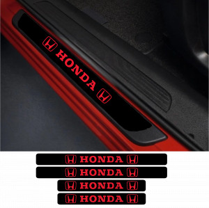 Set 4 protectii praguri auto autoadezive Honda si breloc Succes, accesorii pentru autoturismul tau - masina v246957