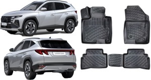 Set 5 Covorase Auto Hyundai Tucson Hybrid IV 2020 -2024 accesorii pentru autoturismul tau - masina v22718