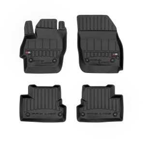 Set 5 covorase auto MAZDA 3 (BL) din 2007-2015, cu covoras tunel median, presuri auto din cauciuc, 4x Stickere auto cu MAZDA - Img 3