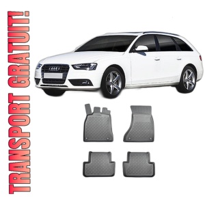 Set covorase AUDI A4 B8, din 04.2008 - 10.2015, covorase tavita, caroserie COMBI, compatibile cu autoturismul AUDI A4 B8, ARISTAR