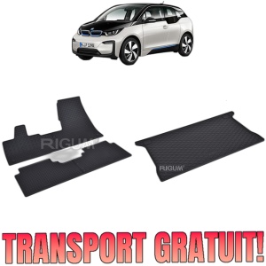 Set Covorase Auto Si Tavita Portbagaj BMW I3 din 11.2013 - 06.2022, caroserie hatchback,