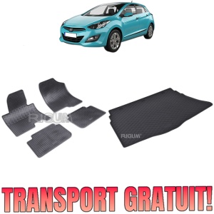 Set Covorase Auto Si Tavita Portbagaj HYUNDAI I30 II din 02.2012 - 01.2017, caroserie hatchback,