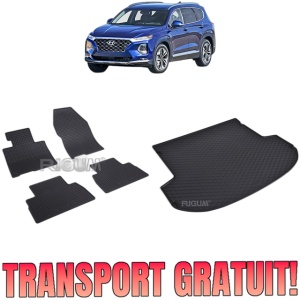 Set Covorase Auto Si Tavita Portbagaj HYUNDAI SANTA FE IV din 08.2018 - 2020, caroserie suv, 5 LOCURI