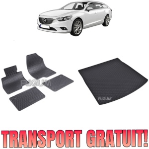 Set Covorase Auto Si Tavita Portbagaj MAZDA 6 III din 01.2013 - 2026, caroserie combi,