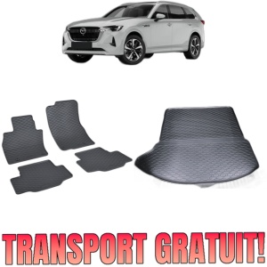 Set Covorase Auto Si Tavita Portbagaj MAZDA CX-80 PHEV din 2024 - 2026, caroserie suv, 6-7 LOCURI, RANDUL 3 CULCAT