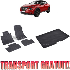 Set Covorase Auto Si Tavita Portbagaj NISSAN JUKE II din 09.2019 - 2026, caroserie suv,